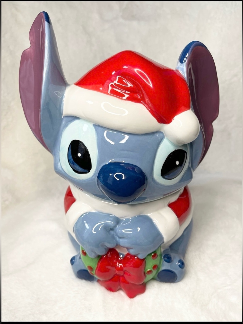 *NEW* Stitch Christmas Canister/Cookie Jar
